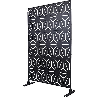 LOVMOR Privacy Screens Freestanding Privacy Fence Panels for Privacy Screens
