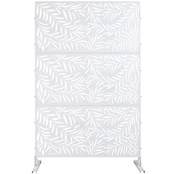 LOVMOR Privacy Screens Freestanding Privacy Fence Panels for Privacy Screens