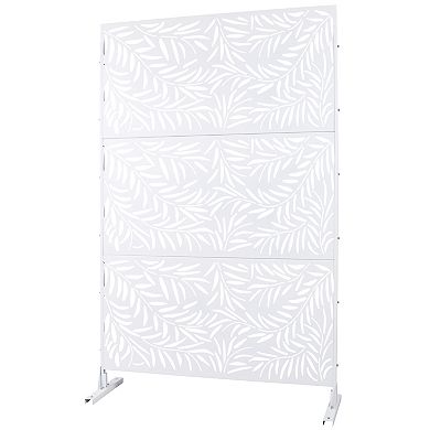 LOVMOR Privacy Screens Freestanding Privacy Fence Panels for Privacy Screens