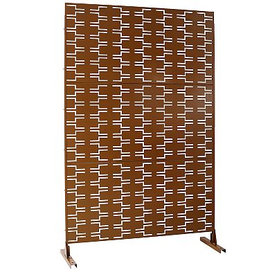 LOVMOR Privacy Screens Freestanding Privacy Fence Panels for Privacy Screens