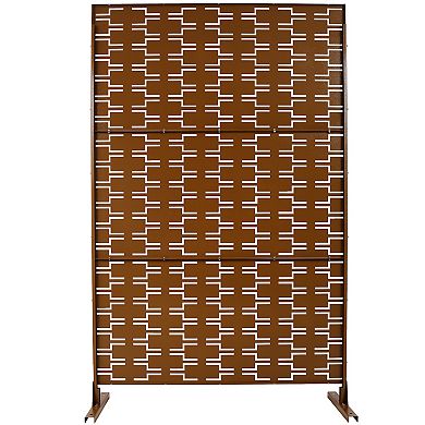 LOVMOR Privacy Screens Freestanding Privacy Fence Panels for Privacy Screens