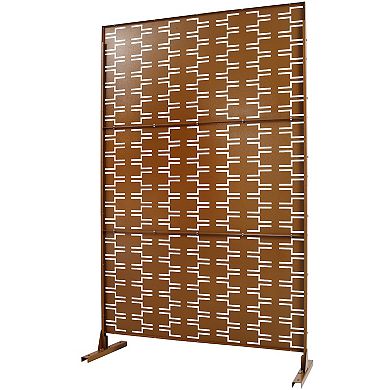 LOVMOR Privacy Screens Freestanding Privacy Fence Panels for Privacy Screens