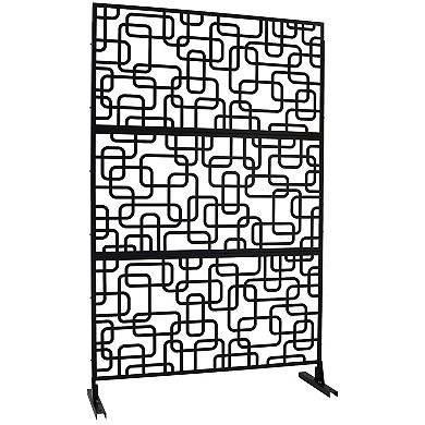 LOVMOR Privacy Screens Freestanding Privacy Fence Panels for Privacy Screens