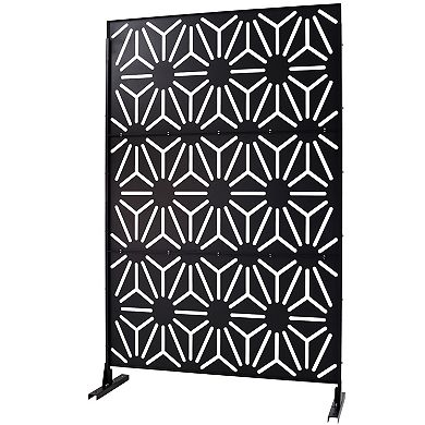 LOVMOR Privacy Screens Freestanding Privacy Fence Panels for Privacy Screens