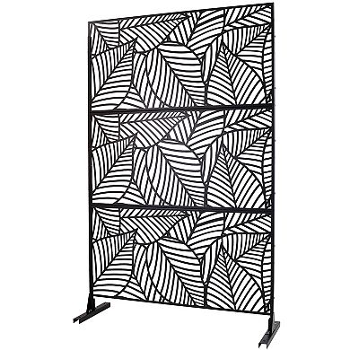 LOVMOR Privacy Screens Freestanding Privacy Fence Panels for Privacy Screens