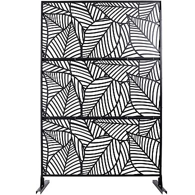 LOVMOR Privacy Screens Freestanding Privacy Fence Panels for Privacy Screens