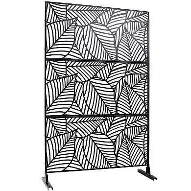 LOVMOR Privacy Screens Freestanding Privacy Fence Panels for Privacy Screens