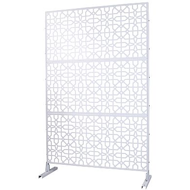 LOVMOR Privacy Screens Freestanding Privacy Fence Panels for Privacy Screens