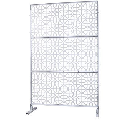 LOVMOR Privacy Screens Freestanding Privacy Fence Panels for Privacy Screens