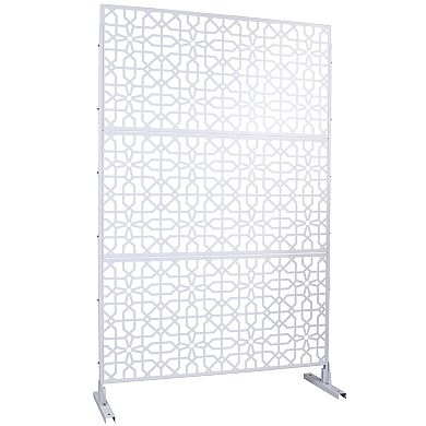 LOVMOR Privacy Screens Freestanding Privacy Fence Panels for Privacy Screens