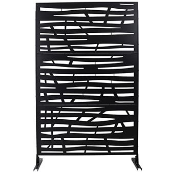 LOVMOR Privacy Screens Freestanding Privacy Fence Panels for Privacy Screens