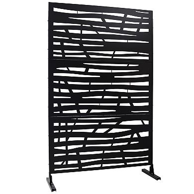 LOVMOR Privacy Screens Freestanding Privacy Fence Panels for Privacy Screens