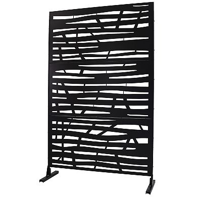 LOVMOR Privacy Screens Freestanding Privacy Fence Panels for Privacy Screens