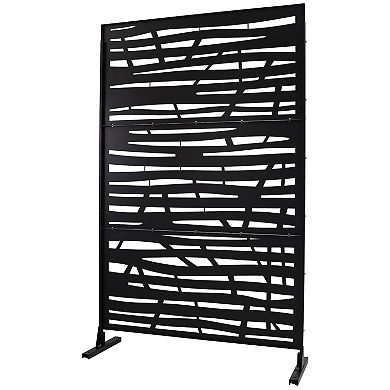 LOVMOR Privacy Screens Freestanding Privacy Fence Panels for Privacy Screens