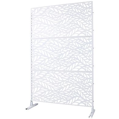 LOVMOR Privacy Screens Freestanding Privacy Fence Panels for Privacy Screens