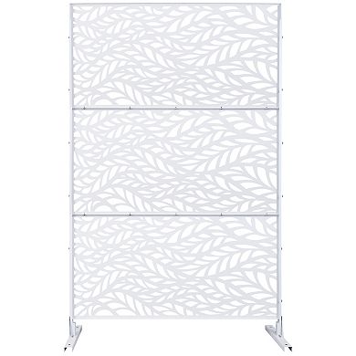 LOVMOR Privacy Screens Freestanding Privacy Fence Panels for Privacy Screens