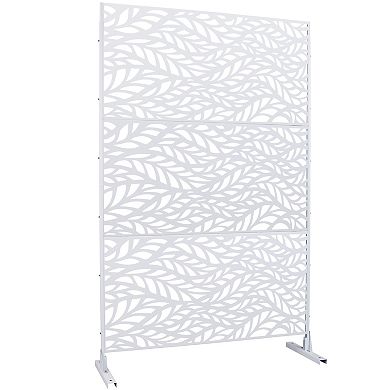 LOVMOR Privacy Screens Freestanding Privacy Fence Panels for Privacy Screens