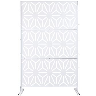 LOVMOR Privacy Screens Freestanding Privacy Fence Panels for Privacy Screens