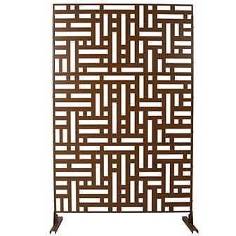 LOVMOR Privacy Screens Freestanding Privacy Fence Panels for Privacy Screens