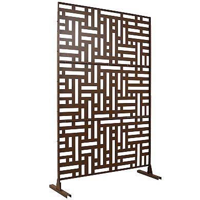 LOVMOR Privacy Screens Freestanding Privacy Fence Panels for Privacy Screens
