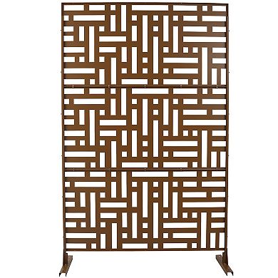 LOVMOR Privacy Screens Freestanding Privacy Fence Panels for Privacy Screens