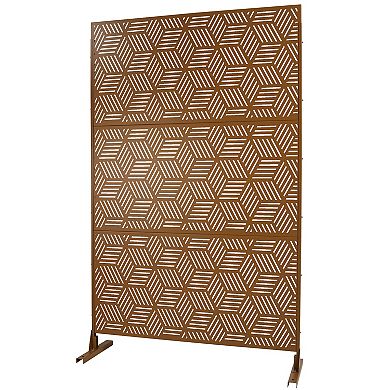 LOVMOR Privacy Screens Freestanding Privacy Fence Panels for Privacy Screens