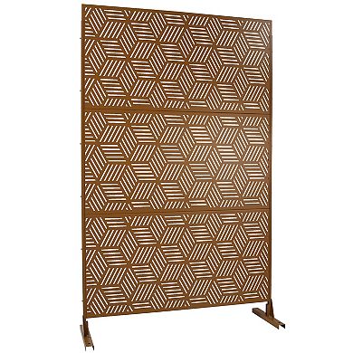LOVMOR Privacy Screens Freestanding Privacy Fence Panels for Privacy Screens
