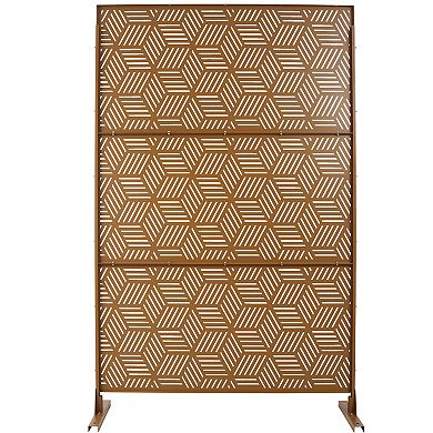 LOVMOR Privacy Screens Freestanding Privacy Fence Panels for Privacy Screens