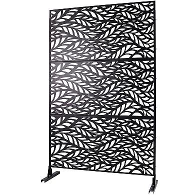 LOVMOR Privacy Screens Freestanding Privacy Fence Panels for Privacy Screens