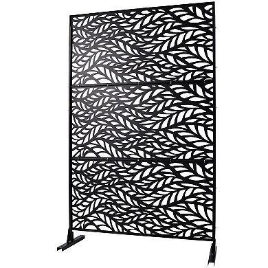 LOVMOR Privacy Screens Freestanding Privacy Fence Panels for Privacy Screens