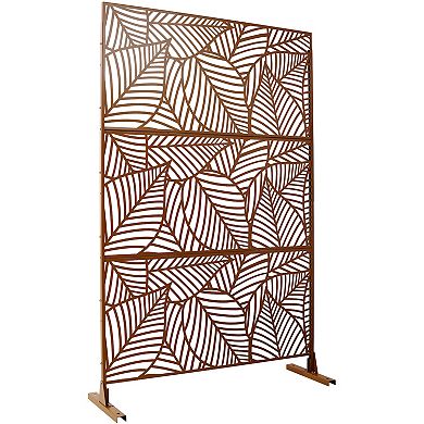 LOVMOR Privacy Screens Freestanding Privacy Fence Panels for Privacy Screens