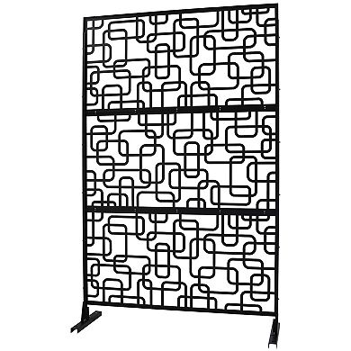 LOVMOR Privacy Screens Freestanding Privacy Fence Panels for Privacy Screens