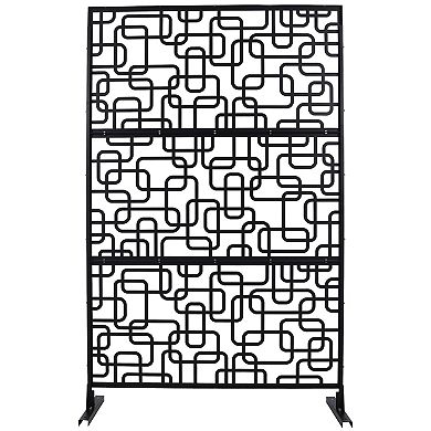 LOVMOR Privacy Screens Freestanding Privacy Fence Panels for Privacy Screens