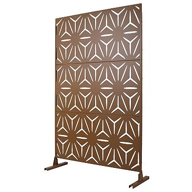LOVMOR Privacy Screens Freestanding Privacy Fence Panels for Privacy Screens