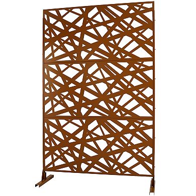 LOVMOR Privacy Screens Freestanding Privacy Fence Panels for Privacy Screens