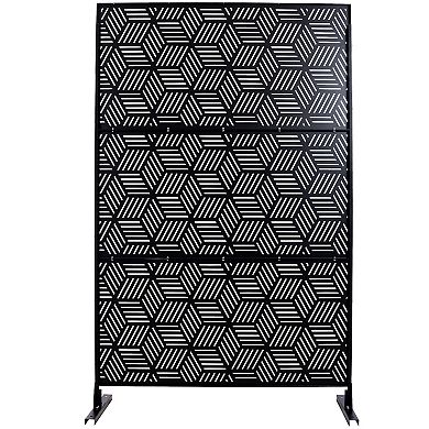 LOVMOR Privacy Screens Freestanding Privacy Fence Panels for Privacy Screens