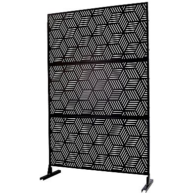 LOVMOR Privacy Screens Freestanding Privacy Fence Panels for Privacy Screens