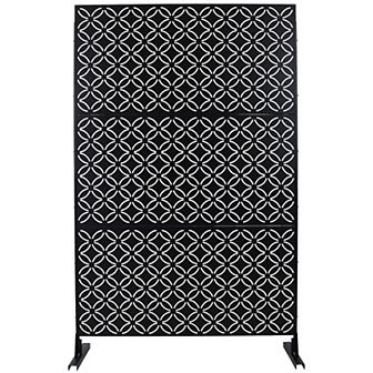 LOVMOR Privacy Screens Freestanding Privacy Fence Panels for Privacy Screens