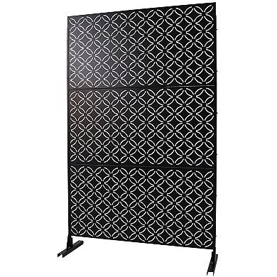 LOVMOR Privacy Screens Freestanding Privacy Fence Panels for Privacy Screens