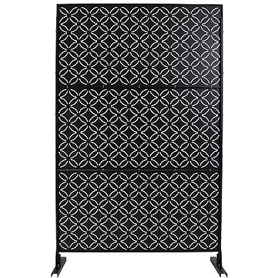 LOVMOR Privacy Screens Freestanding Privacy Fence Panels for Privacy Screens