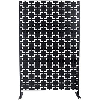 LOVMOR Privacy Screens Freestanding Privacy Fence Panels for Privacy Screens