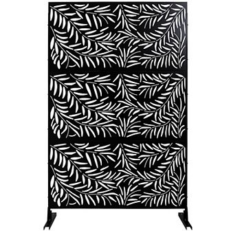 LOVMOR Privacy Screens Freestanding Privacy Fence Panels for Privacy Screens