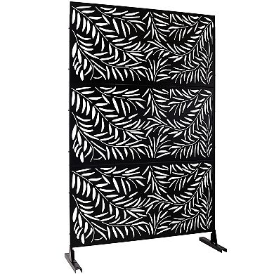 LOVMOR Privacy Screens Freestanding Privacy Fence Panels for Privacy Screens