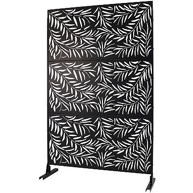 LOVMOR Privacy Screens Freestanding Privacy Fence Panels for Privacy Screens