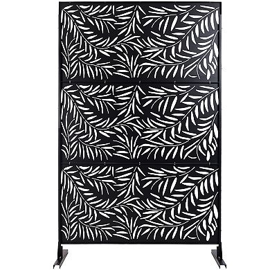LOVMOR Privacy Screens Freestanding Privacy Fence Panels for Privacy Screens