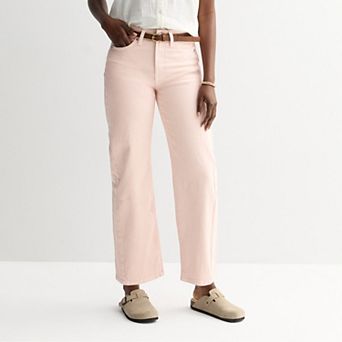 Women's Sonoma Goods For Life® High Rise Barrel Ankle Jeans