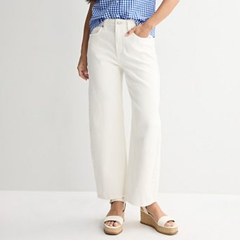 Women's Sonoma Goods For Life® High Rise Barrel Ankle Jeans