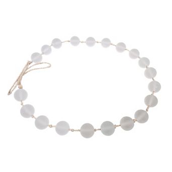 Everyday Decor Glass Beaded Garland Table Decor