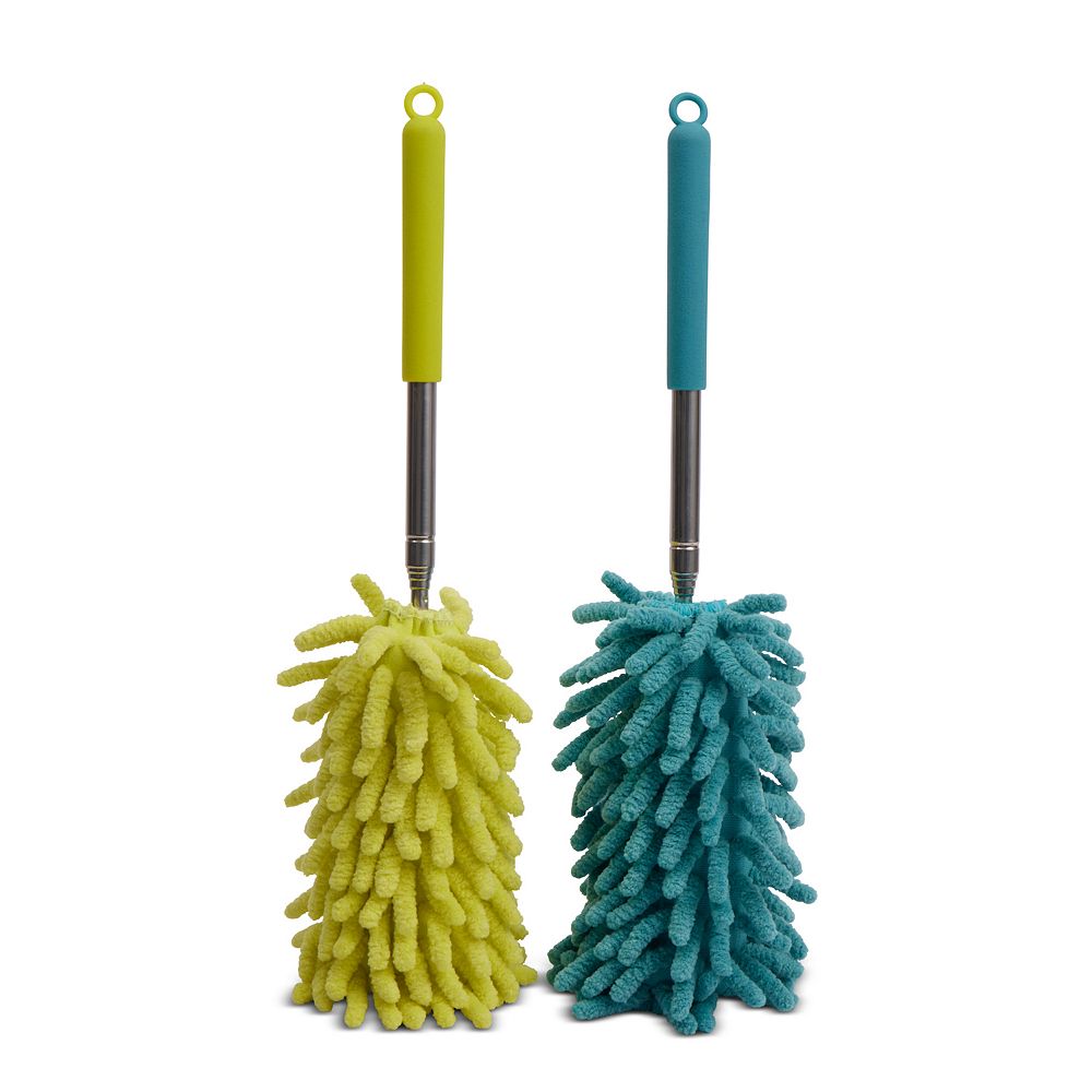 Core Bamboo 2-pc. Telescopic Microfiber Duster Set with Rotating Heads