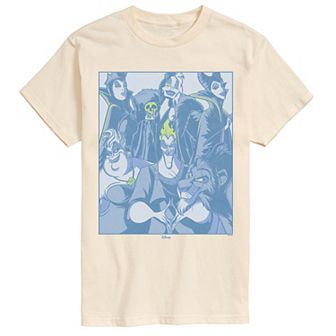 Big & Tall Disney Villains Lineup Graphic Tee